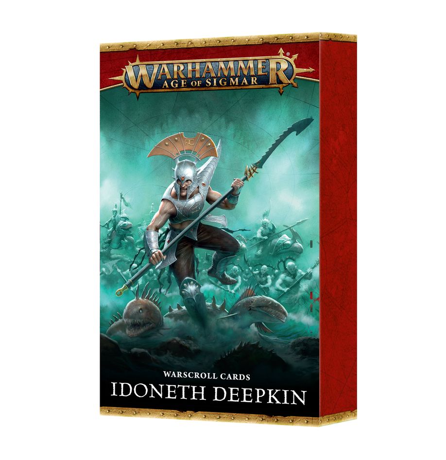 Games Workshop Age of Sigmar: Idoneth Deepkin Warscroll Cards