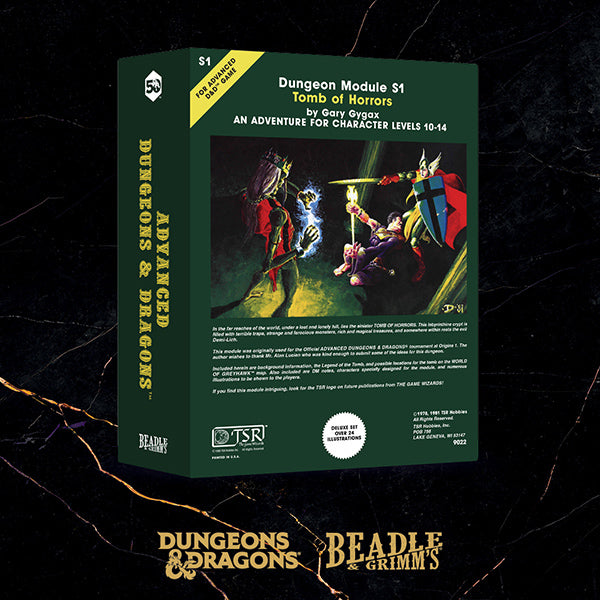 Beadle & Grimms - D&D Classic Module Dice Set - Tomb of Horrors