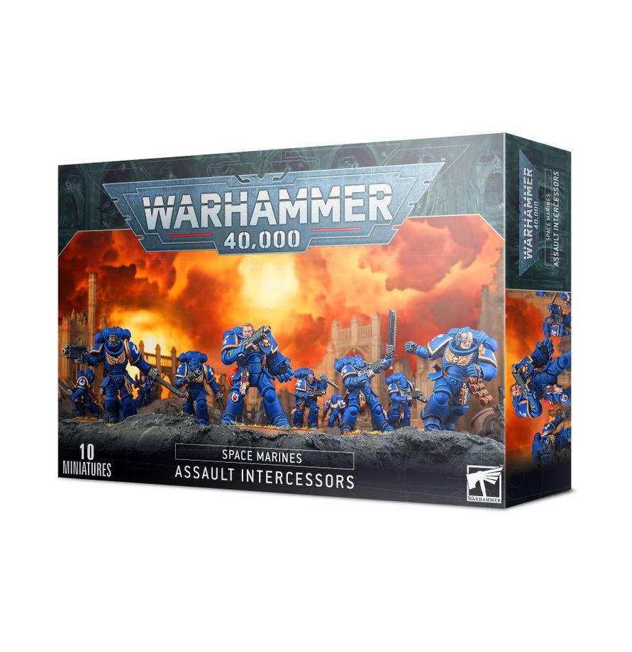 Games Workshop Warhammer 40000: Space Marines Assault Intercessor Squad