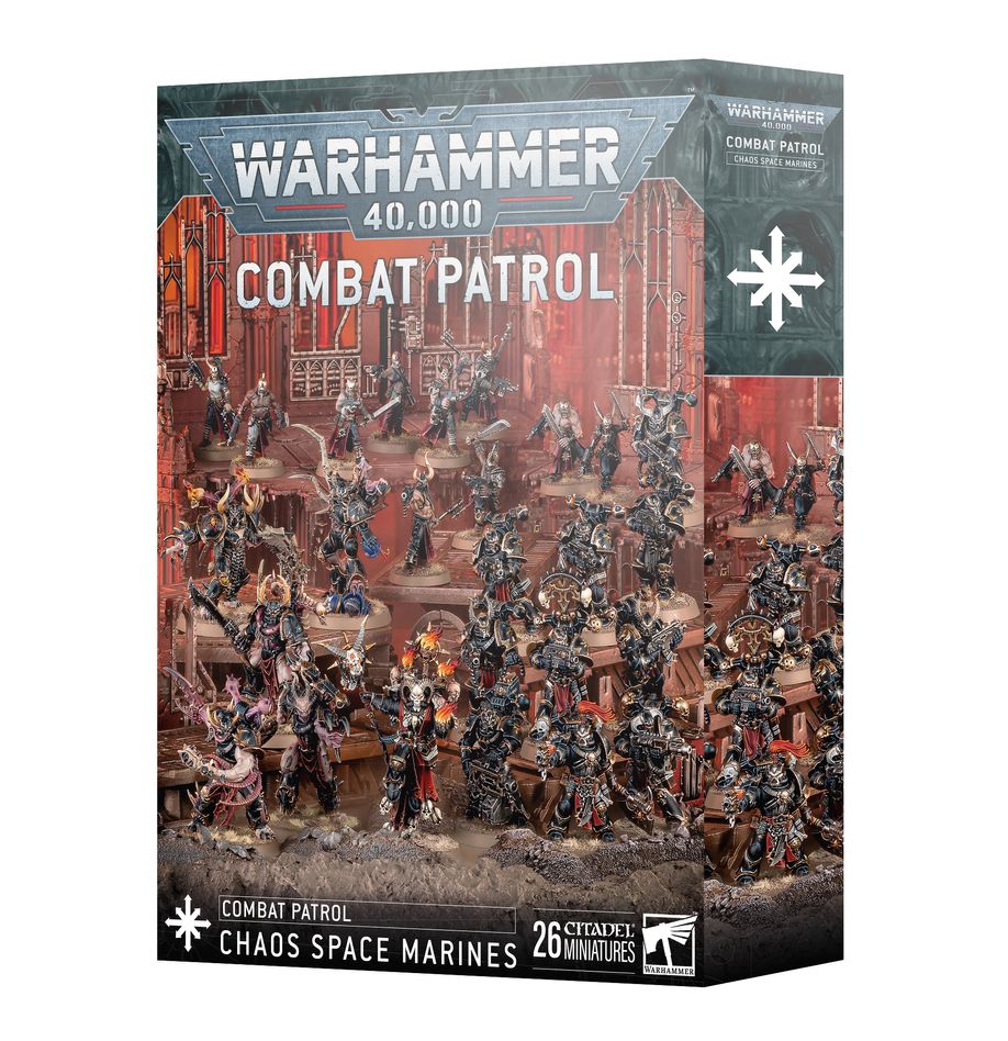 Games Workshop Warhammer 40000: Combat Patrol: Chaos Space Marines