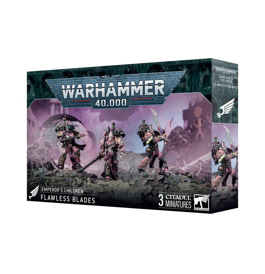 Games Workshop Warhammer 40000: Emperor's Children Flawless Blades
