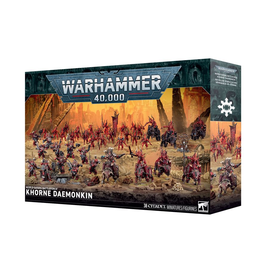 Games Workshop Warhammer 40000: World Eaters Battleforce: Khorne Daemonkin