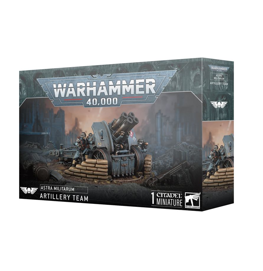 Games Workshop Warhammer 40000: Astra Militarum Artillery Team