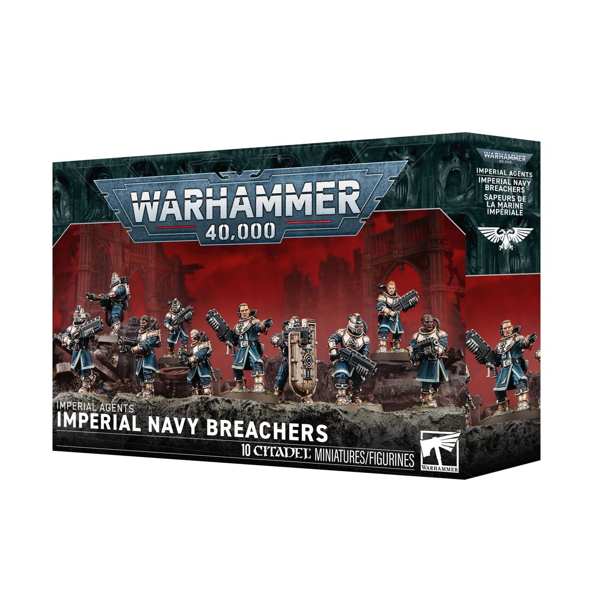 Games Workshop Warhammer 40000: Imperial Agents Imperial Navy Breachers