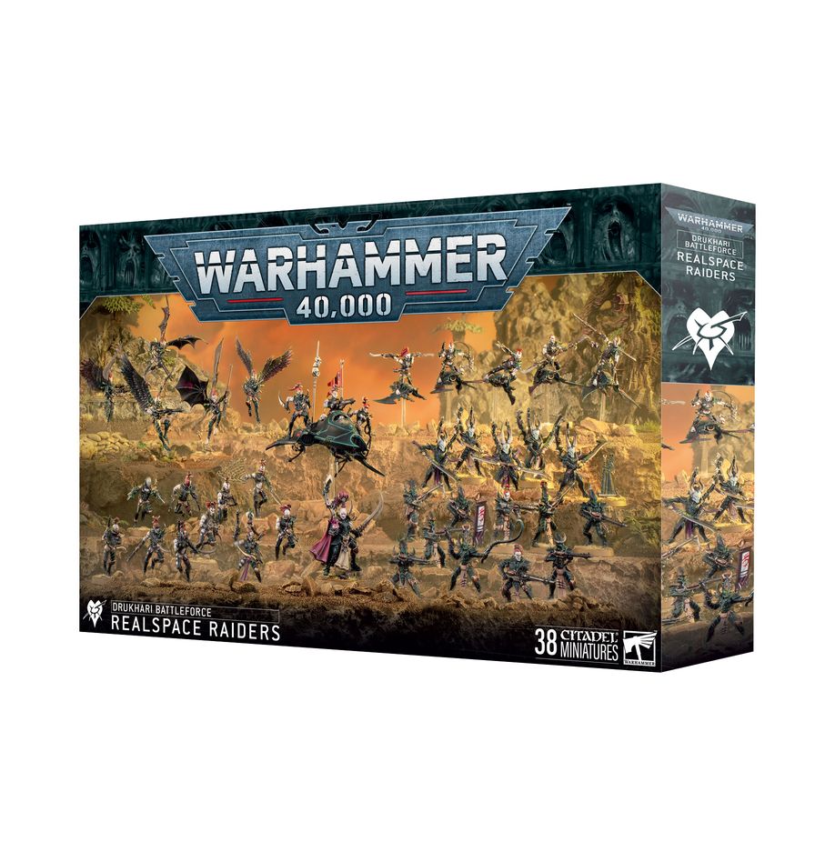 Games Workshop Warhammer 40000: Drukhari Battleforce: Realspace Raiders
