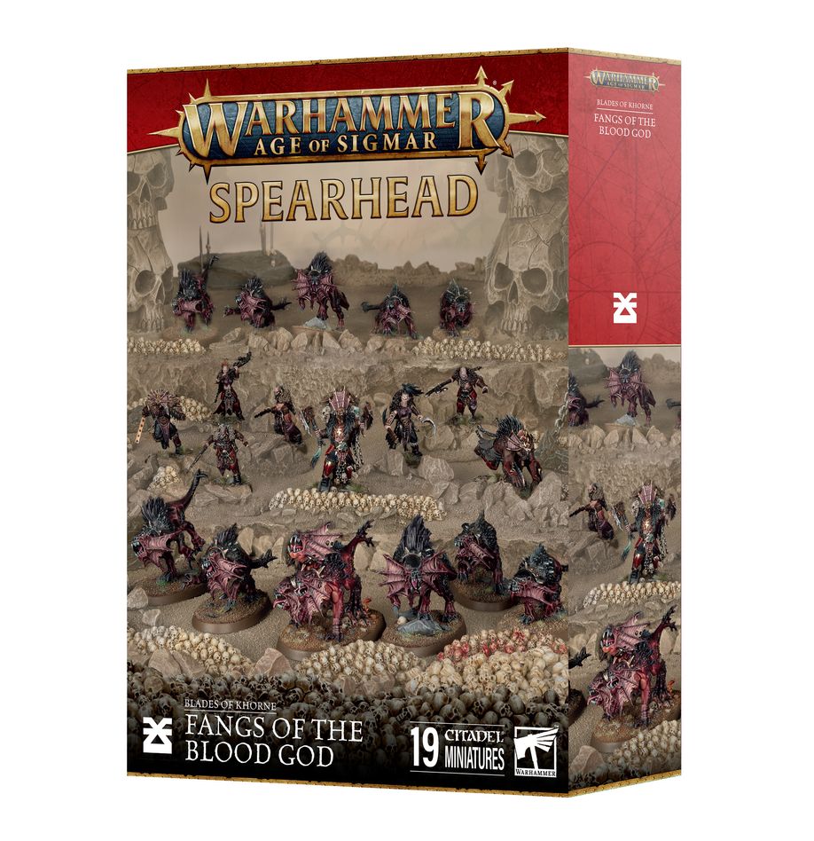 Games Workshop Age of Sigmar: Spearhead Blades of Khorne – Fangs of the Blood God