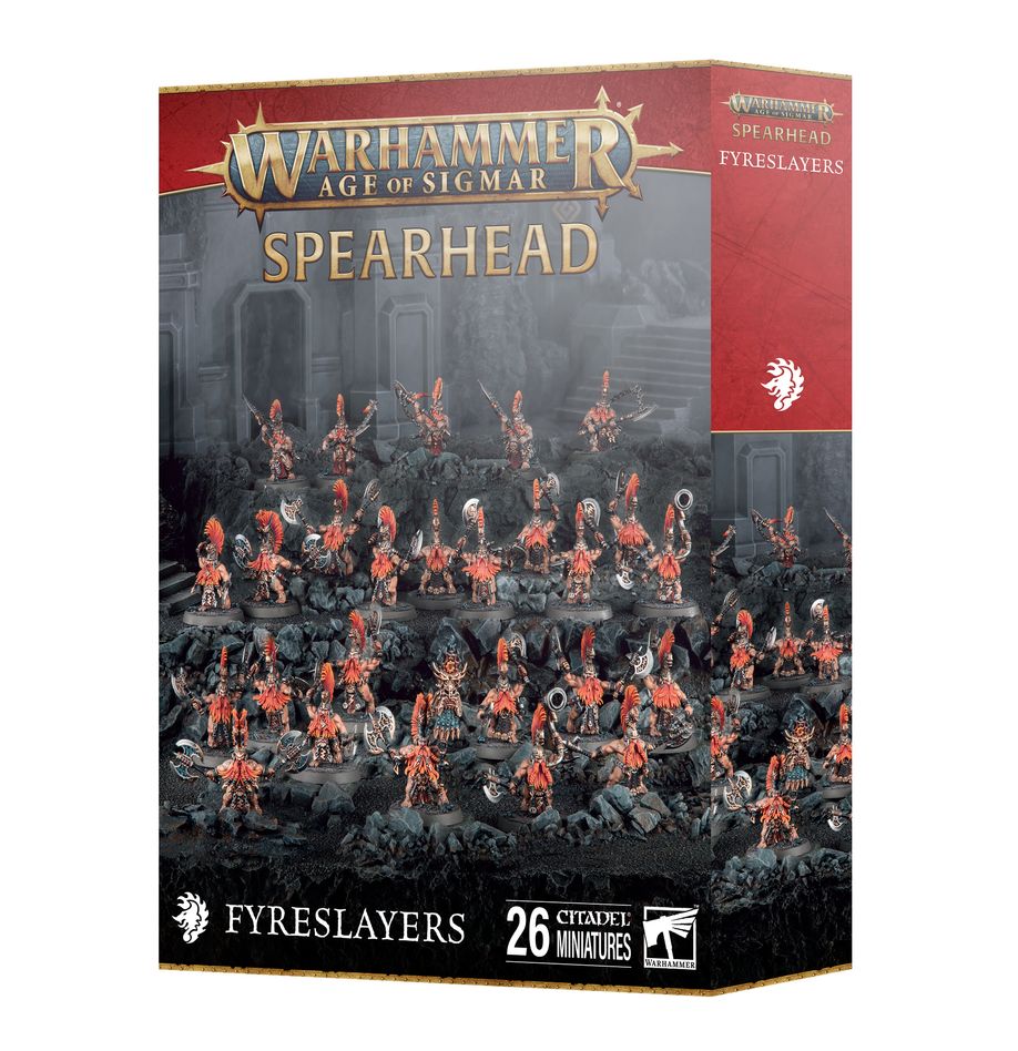 Games Workshop Warhammer Age Of Sigmar: Fyreslayers Spearhead