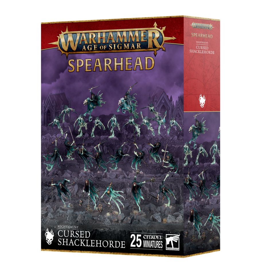 Games Workshop Age of Sigmar: Spearhead: Nighthaunt – Cursed Shacklehorde