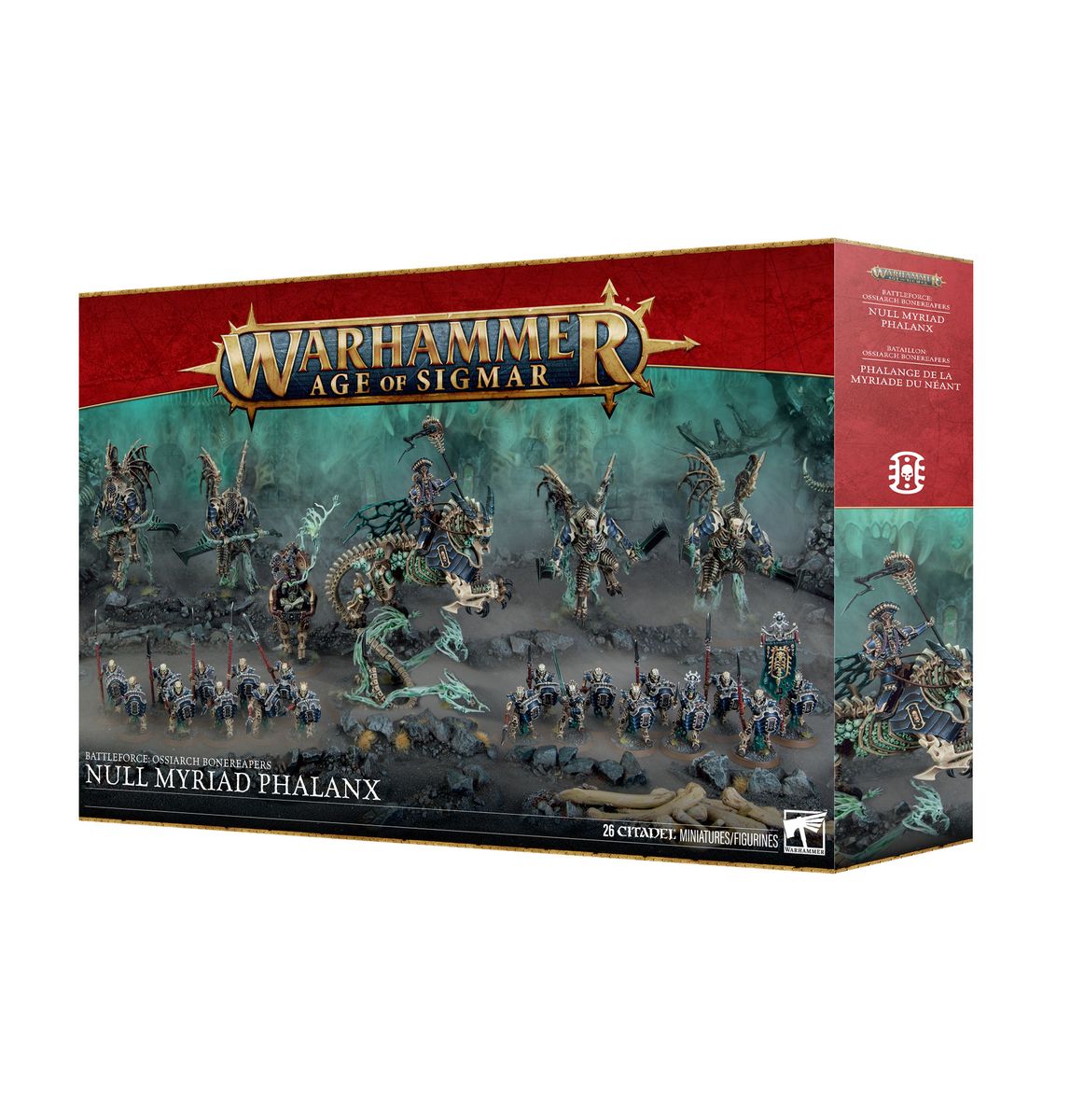 Games Workshop Warhammer Age of Sigamar: Battleforce: Ossiarch Bonereapers – Null Myriad Phalanx