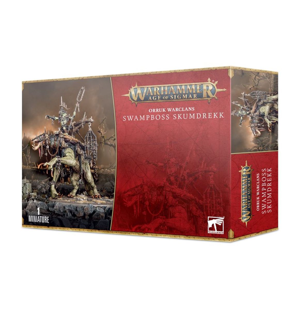 Games Workshop Warhammer Age Of Sigmar: Orruk Warclans Swampboss Skumdrekk