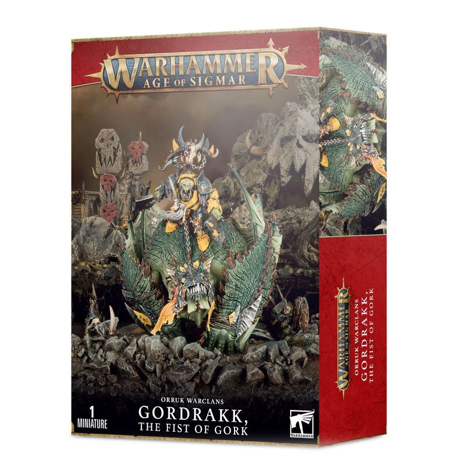 Games Workshop Age of Sigmar: Orruk Warclans Gordrakk the Fist of Gork