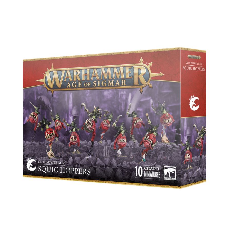 Games Workshop Warhammer Age of Sigmar: Gloomspite Gitz Squig Hoppers