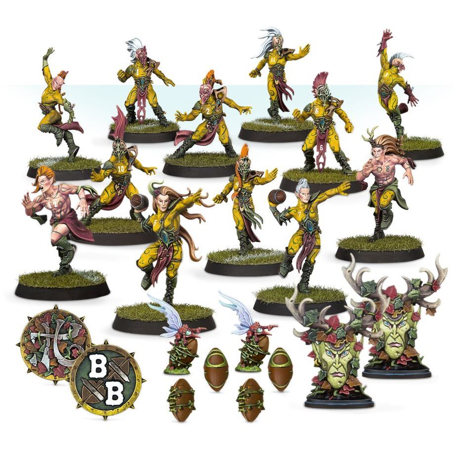 Games Workshop Bloodbowl: Wood Elf Team