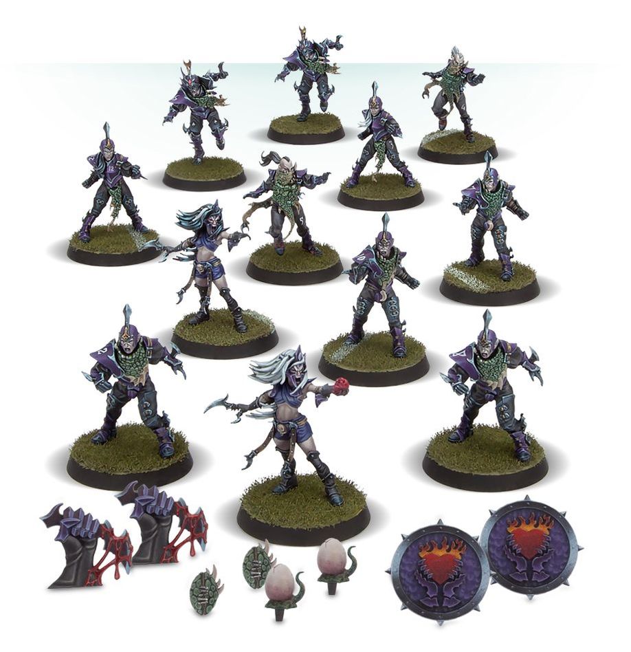 Games Workshop Blood Bowl: Dark Elf Team
