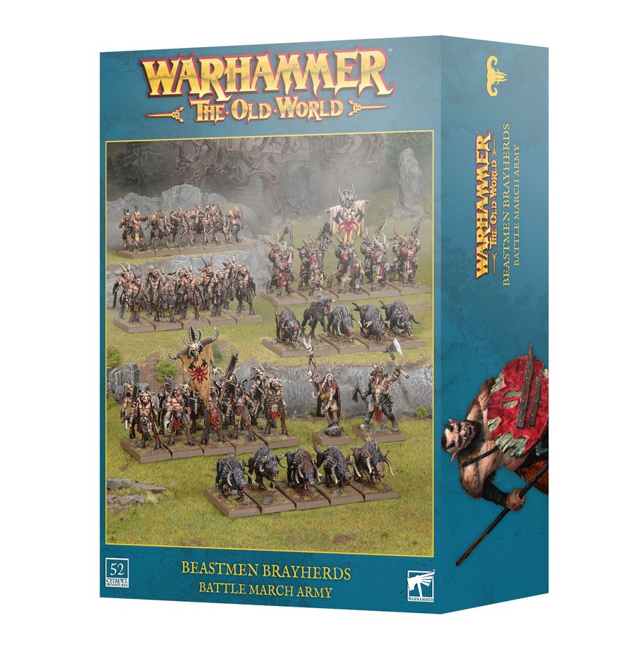 Warhammer The Old World: Beastmen Brayherds: Battle March Army