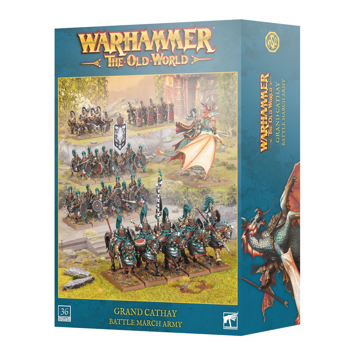 Games Workshop Warhammer The Old World: Grand Cathay Battle March Army