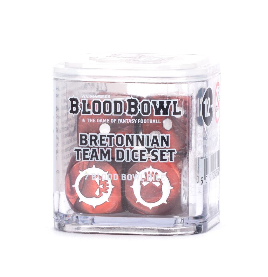 Games Workshop Blood Bowl: Bretonnian Team Dice Set