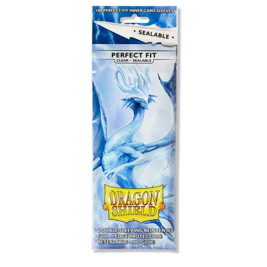 Dragon Shield Perfect Fit Sealable- Clear (100 ct.)