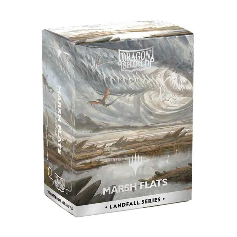 Dragon Shield Magic: The Gathering Matte Dual Art Sleeves: Landfall Series - Marsh Flats (100ct.) (Copy) (Copy)