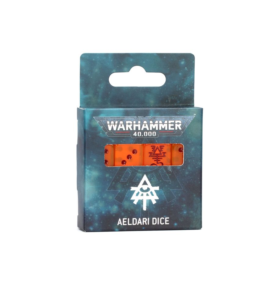 Games Workshop Warhammer 40000: Aeldari Dice