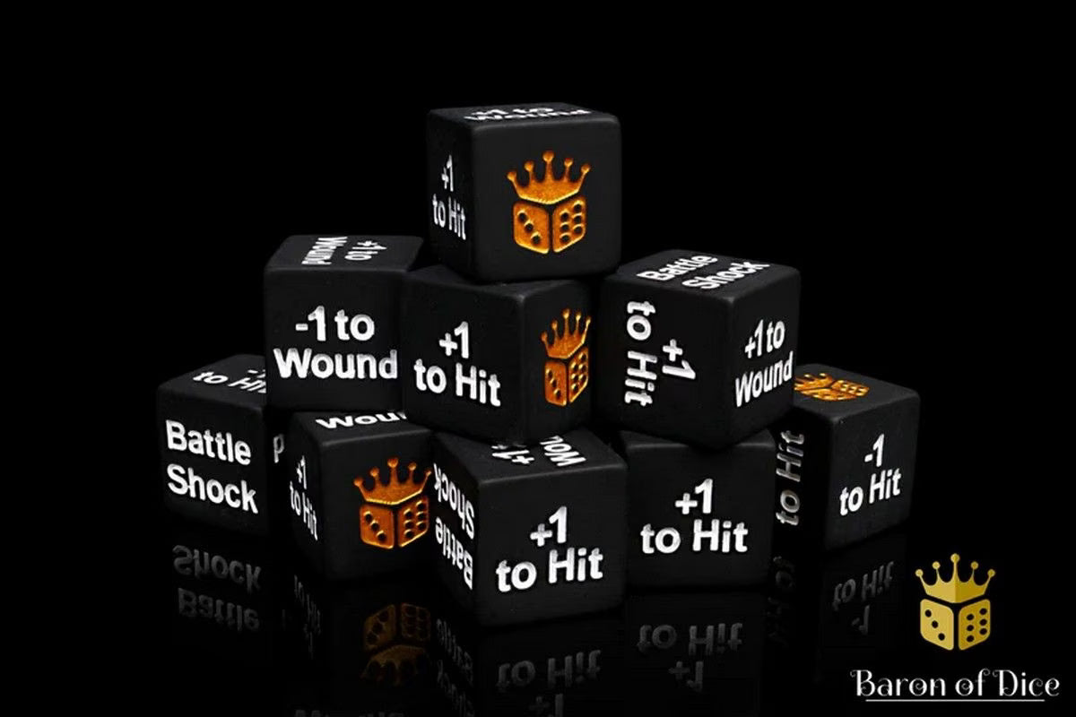 Battleshock and Counter Dice Set of 10