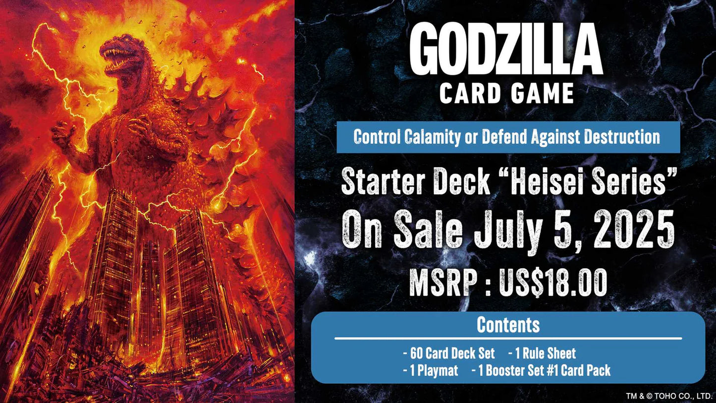 Godzilla Card Game: Starter Deck 'Heisei Series'