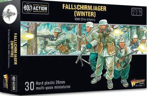 Warlord Games: Bolt Action Fallschirmjager Platoon (Winter)