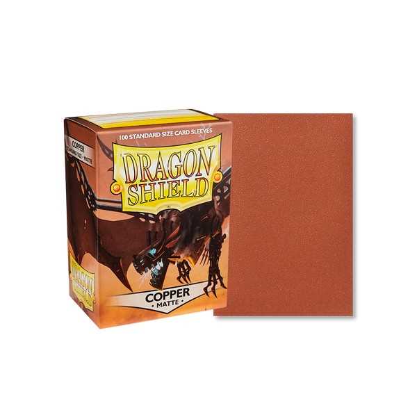 Dragon Shield Matte Standard Size - Copper (100 ct.)
