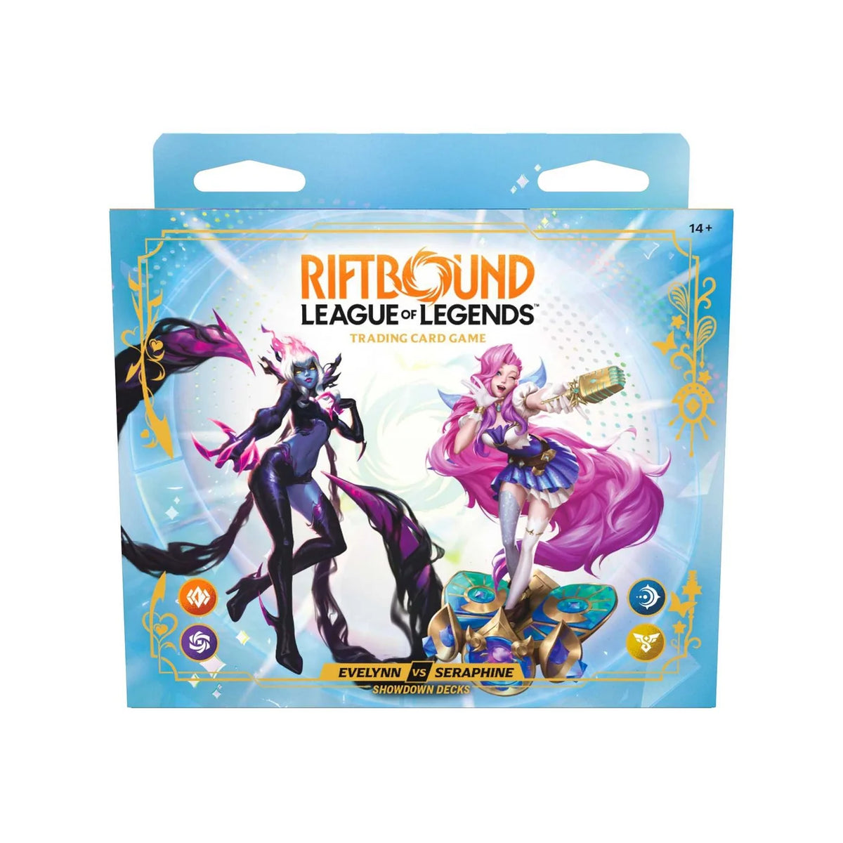 Riftbound: League of Legends Trading Card Game - Radiance Showdown Decks Evelynn VS Seraphine