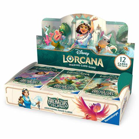 Disney Lorcana Trading Card Game - Booster Pack Display (24pc) - Set 7 Archazias Island