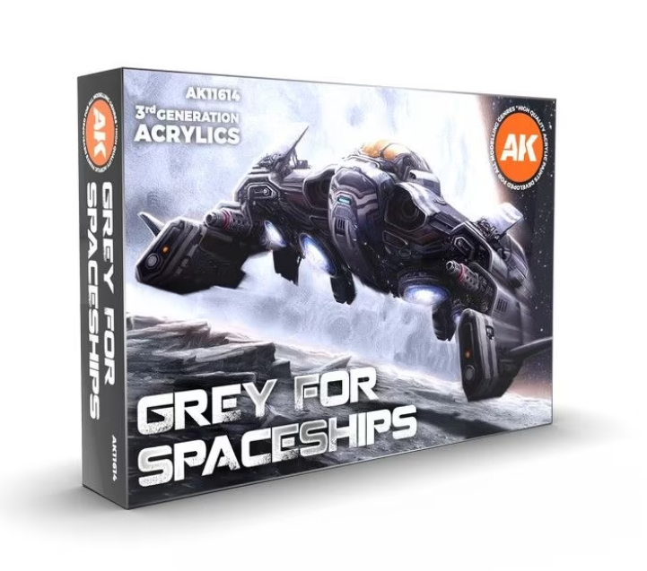 AK Grey For Spaceships 3rd Gen Set