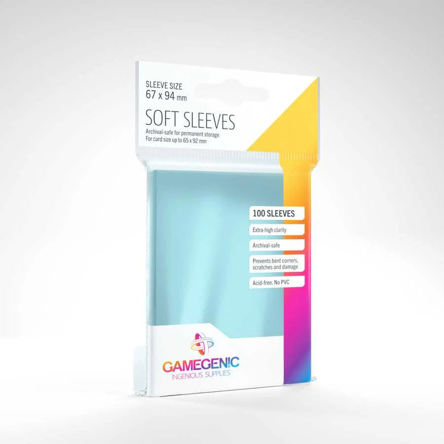 Gamegenic Soft Sleeves Standard Size - (100 ct.)