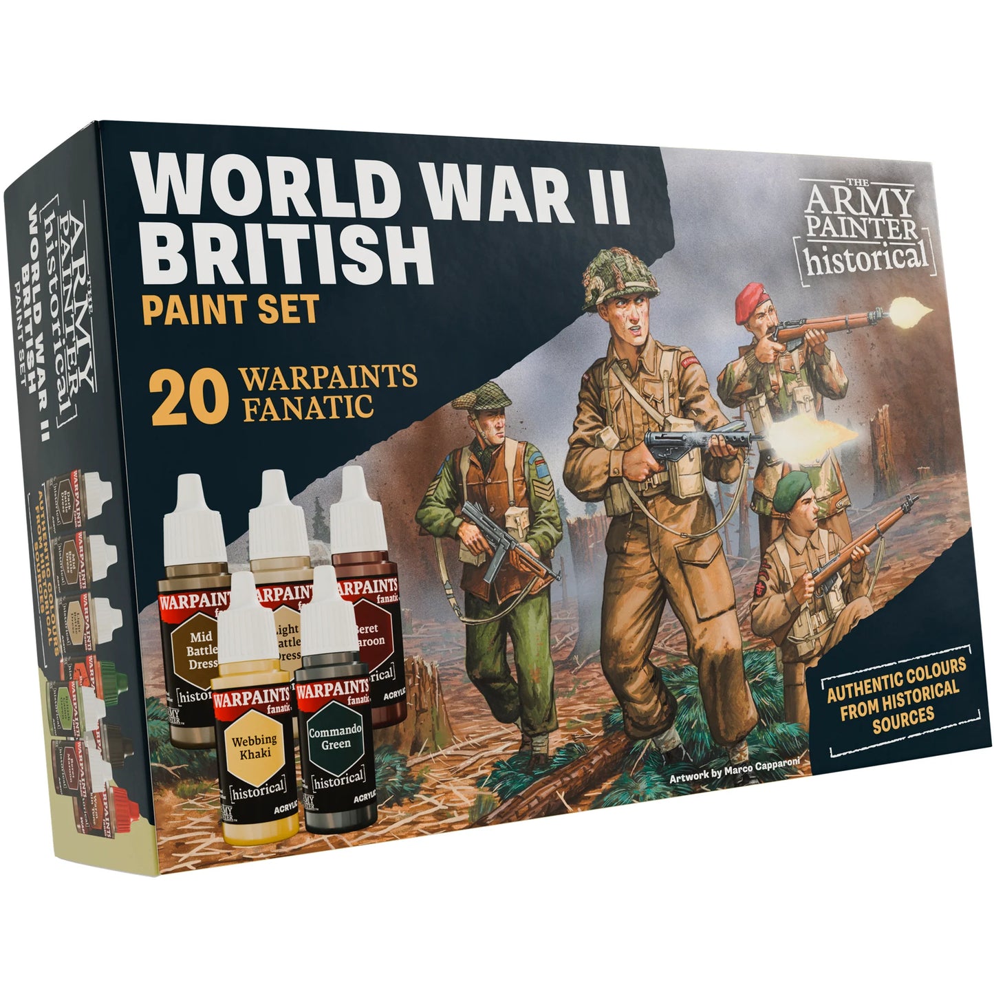 Warpaints Fanatic: World War II British Paint Set
