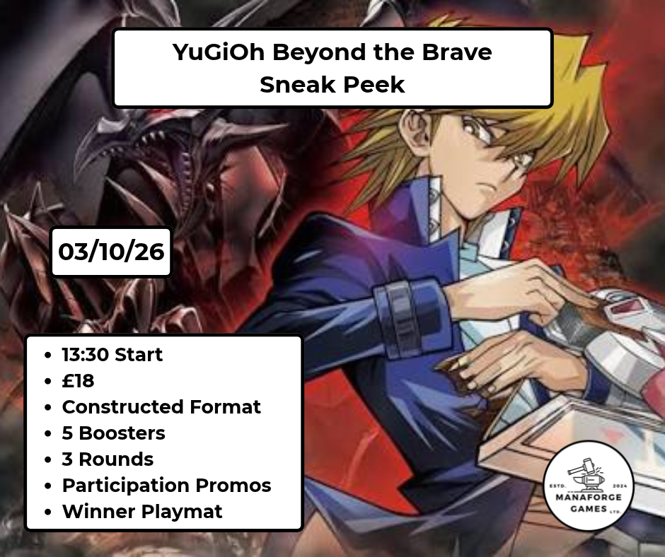 YuGiOh Beyond the Brave - Core Booster Premiere - 03/10/26