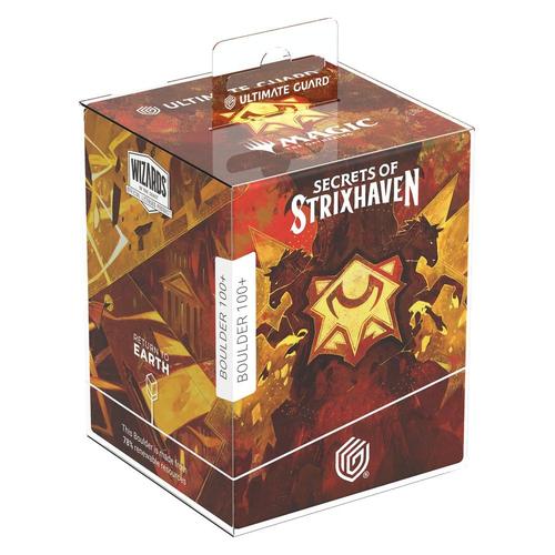 Ultimate Guard - Boulder 100+ RTE Deck Case - Magic: The Gathering - Secrets of Strixhaven - Lorehold