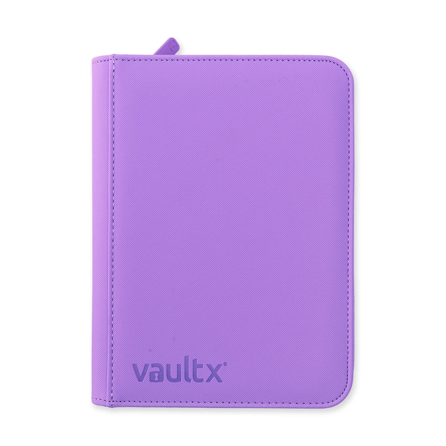 Vault X Exo-Tec Zip Binder Just Purple 4-Pocket