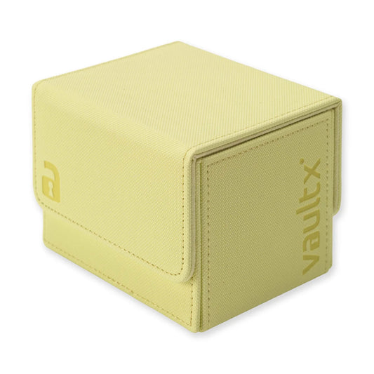 Vault X Sideloading Deck Box 100+ Pastel Yellow