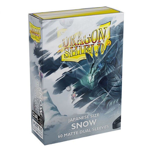 Dragon Shield Matte Japanese Size- Snow (60)