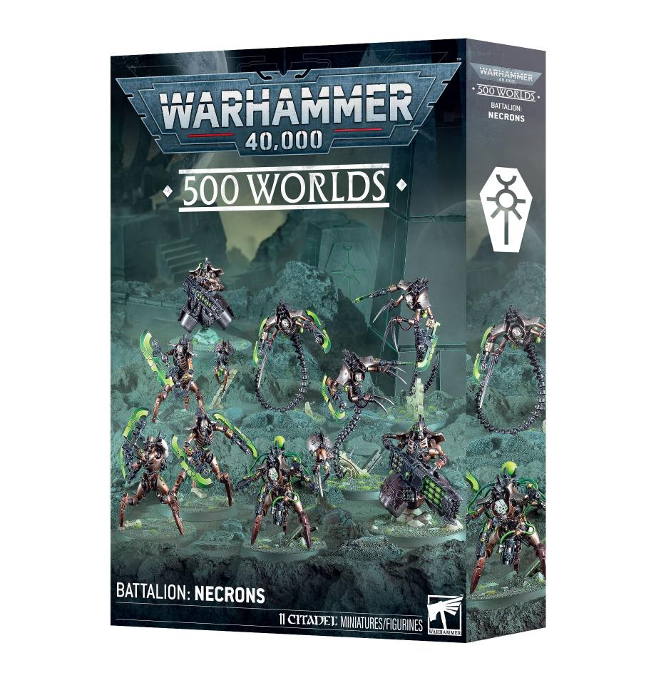 Games Workshop Warhammer 40000: 500 Worlds Battalion Necrons