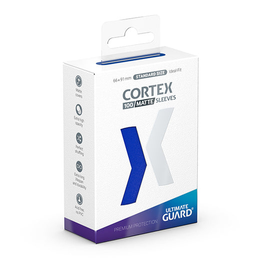 Ultimate Guard - Cortex Sleeves Standard Size - Matte Blue 100pk