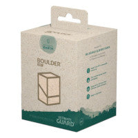 Ultimate Guard - Return To Earth Boulder Deck Case 100+ Standard Size - Natural