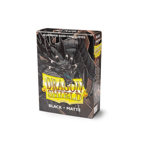 Dragon Shield Matte Japanese Size- Black (60)