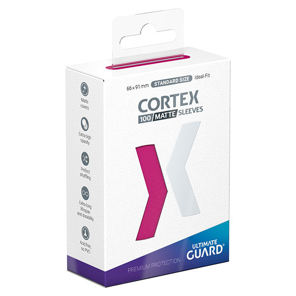 Ultimate Guard - Cortex Sleeves Standard Size - Matte Pink 100pk