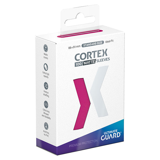 Ultimate Guard - Cortex Sleeves Standard Size - Matte Pink 100pk