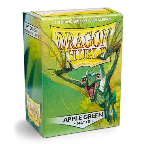 Dragon Shield Matte Dual Standard Sleeves - Apple Green (100 ct.)