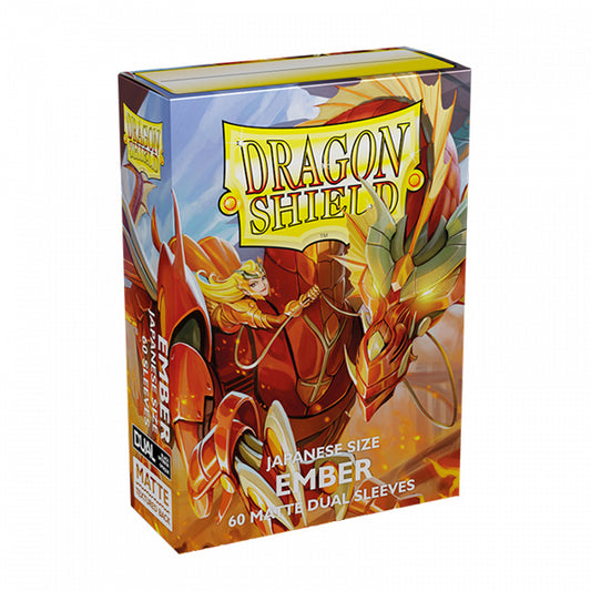 Dragon Shield Matte Japanese Size- Ember (60)