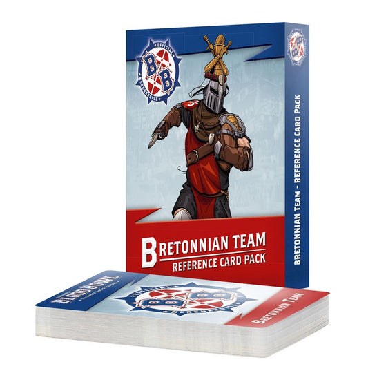 Games Workshop Bretonnian Team Reference Card Pack