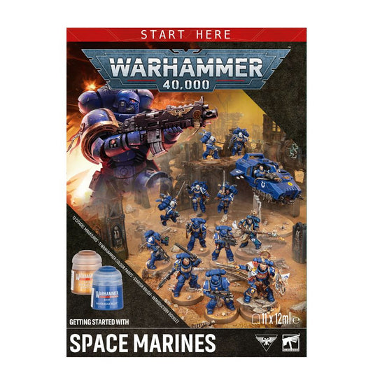 Games Workshop Warhammer 40,000: Getting Started with Space Marines