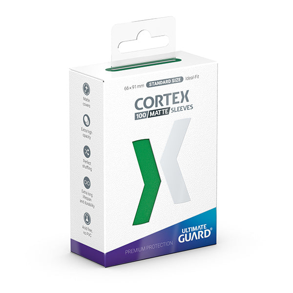 Ultimate Guard - Cortex Sleeves Standard Size - Matte Green 100pk
