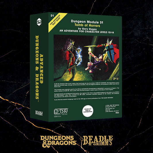 Beadle & Grimms - D&D Classic Module Dice Set - Tomb of Horrors